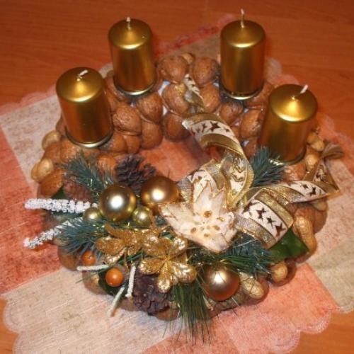 Adventný veniec pre kámošku