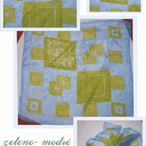 zeleno. modré poblúznenie....