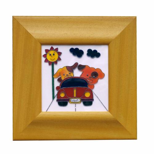 Dogs in Car