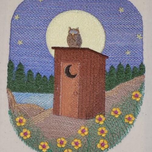 Nocne zatisie zo serie "Kupelnove"