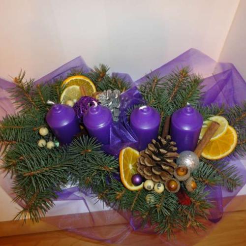 adventný veniec 1