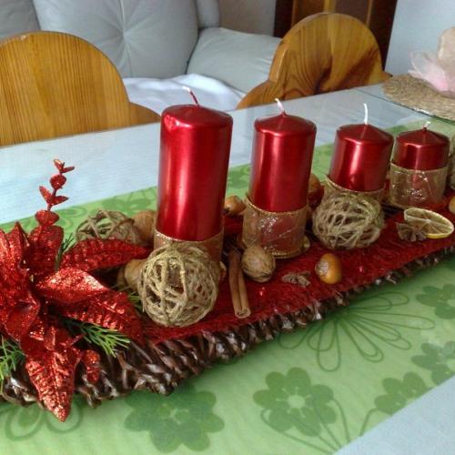 adventný veniec trochu inak