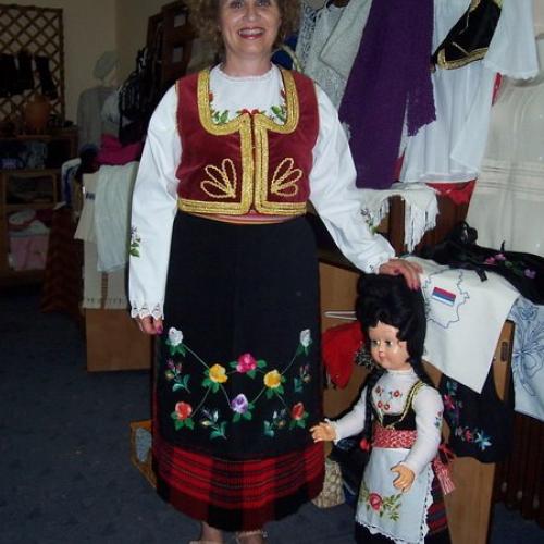V srbskom kroji