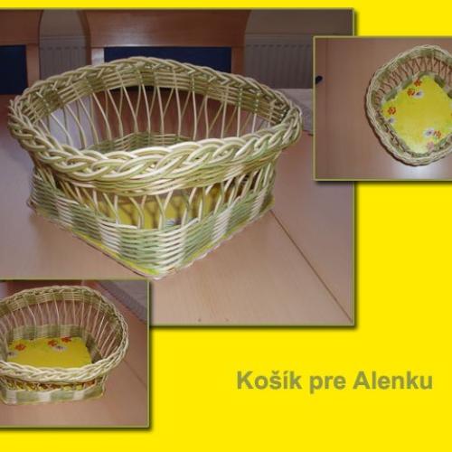 ďalší košíček pre Alenku