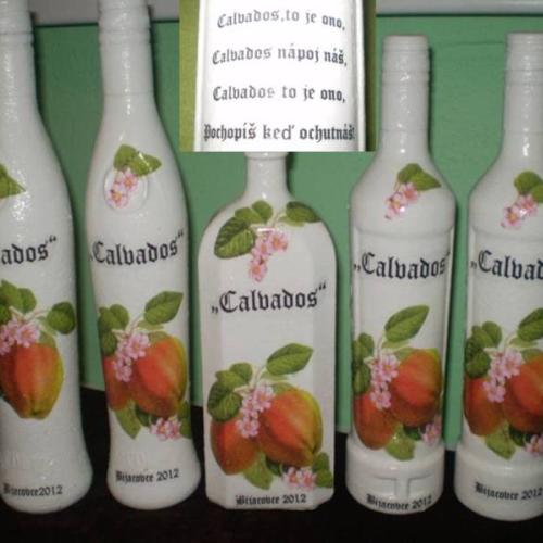 na domáci Calvados..