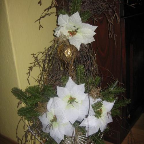 Atypická vianočná ikebana