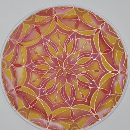 Malovaná mandala