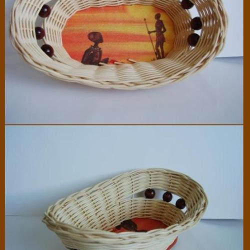 košík Afrika pre dedka Vendelína