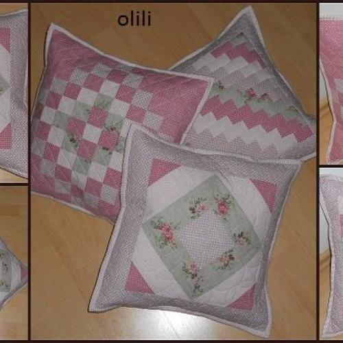 patchwork vankúše