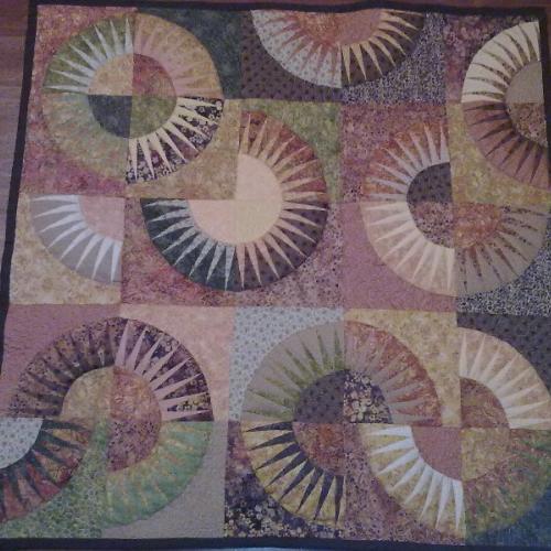 Nástenný quilt 1m x 1m