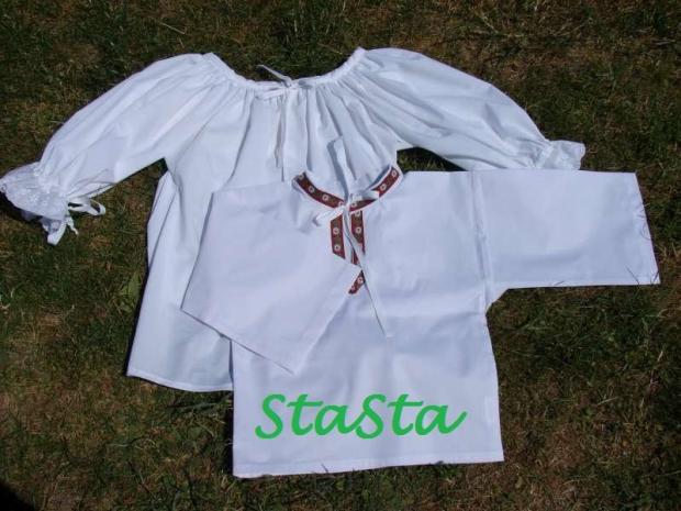 dámska a detská košeľa, Šitie, marko100le STANKA, 1