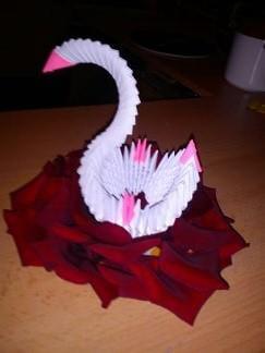 origami labut, Origami a Kusudama origami labut, Origami a Kusudama, Ziatano, 1