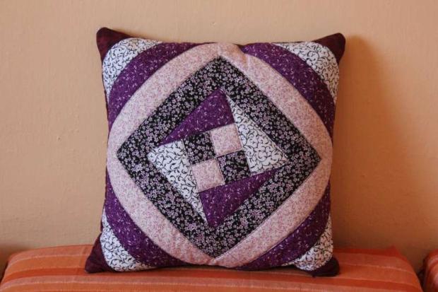 Vankúš z druhej strany, Patchwork Vankúš z druhej strany, Patchwork, Katenka, 1