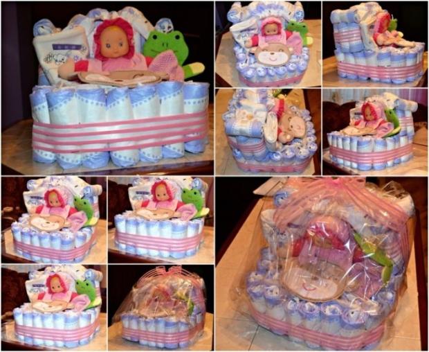 plienková torta 1, Aranžovanie plienková torta 1, Aranžovanie, janickal, 1