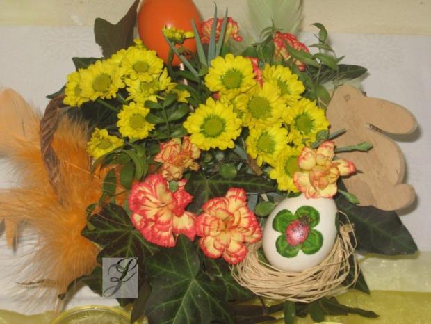 veľkonočný aranžmán, Aranžovanie, lyubka, 1