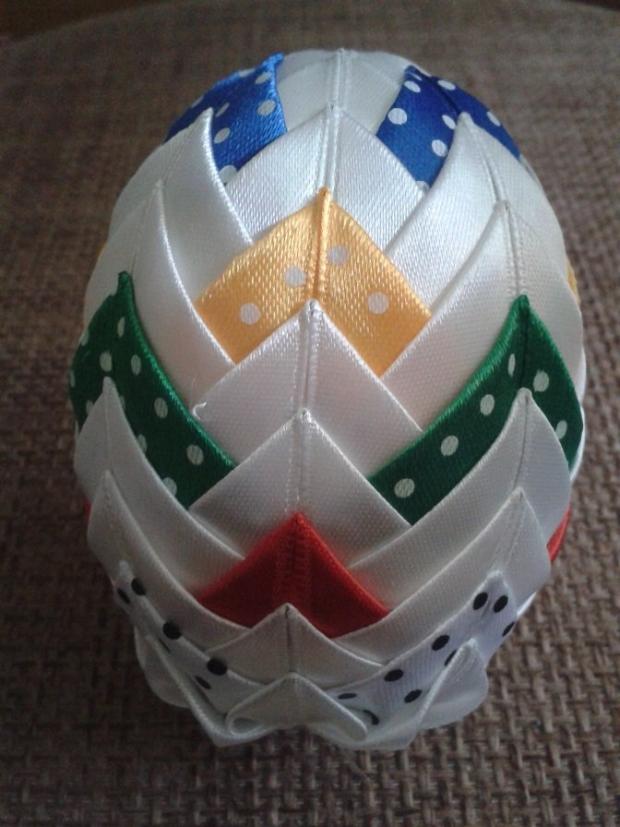 Veľkonočné vajíčka z kúpeľnej liečby, Falošný patchwork, hanulka, 1