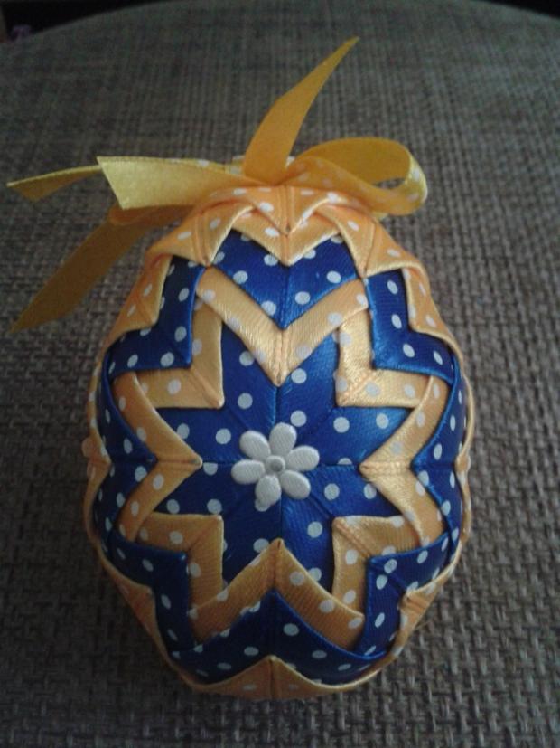 Veľkonočné vajíčka z kúpeľnej liečby, Falošný patchwork Veľkonočné vajíčka z kúpeľnej liečby, Falošný patchwork, hanulka, 1