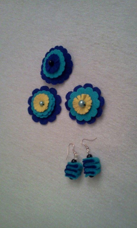HandMade bižu z filca, Marianinkutik, 1