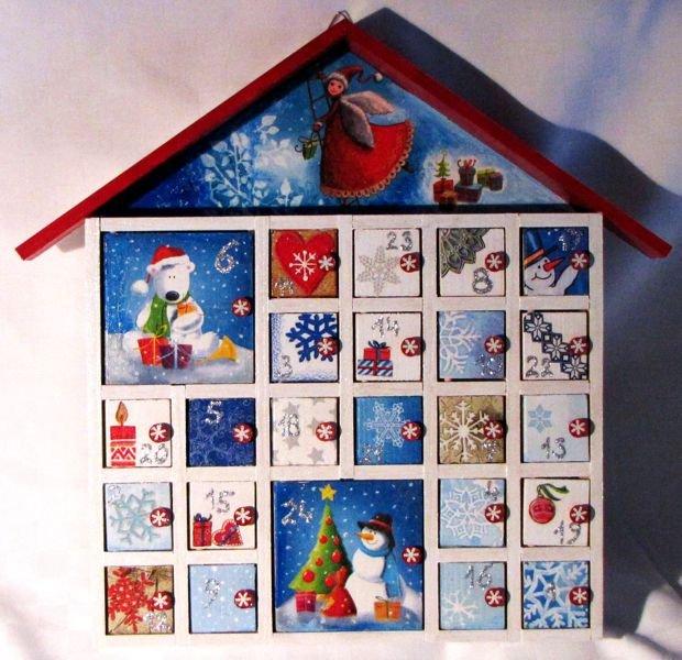 Adventný kalendár 4, Servítková technika Adventný kalendár 4, Servítková technika, Iwa, 1