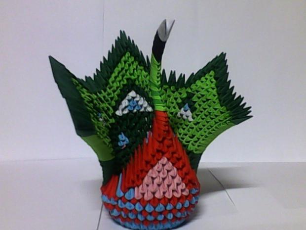 origami 3D páv, Origami a Kusudama, Pedro, 1