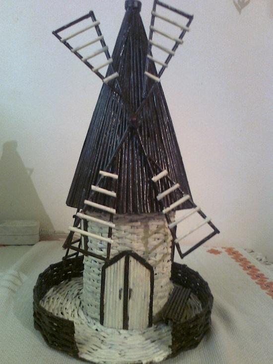 mlyn, Papierové pletenie, letoanka, 1