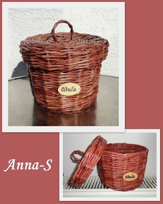 Cibuliačik, Papierové pletenie Cibuliačik, Papierové pletenie, Anna-S, 1