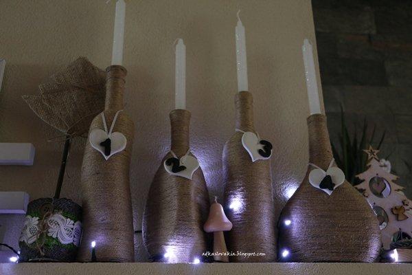 Adventný veniec, nicolete, 1