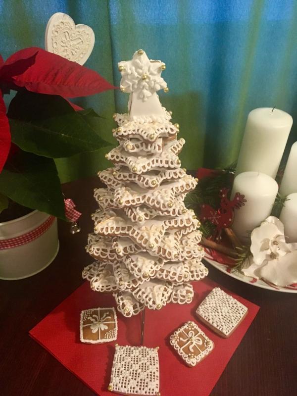 Medovníčkový stromček a ,,adventný veniec", lucka0804, 1