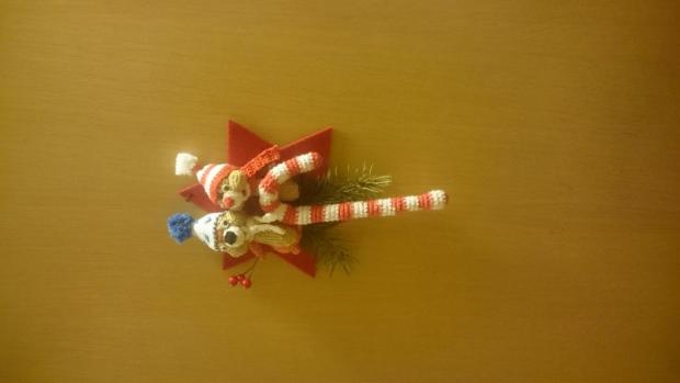 chip and dale - ozdoba na dvere, monciky777, 1