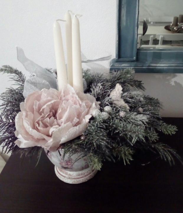 živá ikebana, Aranžovanie, dennisque, 1
