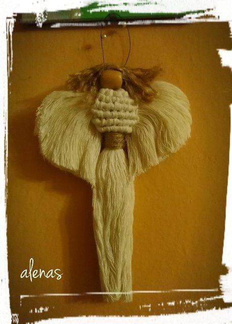 Macrame anjel, Ostatné, alenas, 1