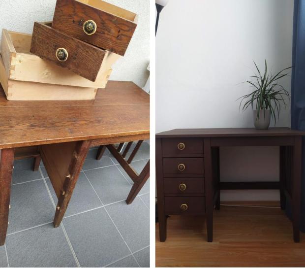 Renovácia stola - prvý pokus, Ostatné Renovácia stola - prvý pokus, Ostatné, Dzenuska, 1