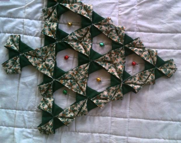 vianocny stromcek, Patchwork, tama, 1