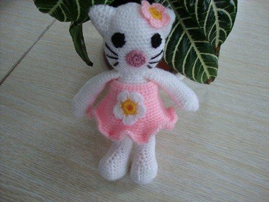Kitty, Háčkovanie, cusbaba, 1