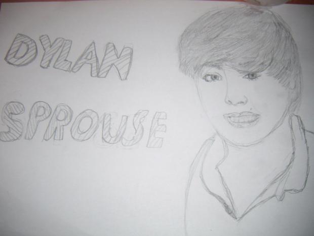 Dylan Sprouse, Maľovanie, maryhv, 1