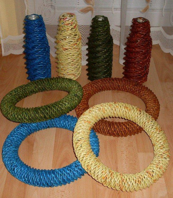 4 + 4 , Papierové pletenie, karolína, 1