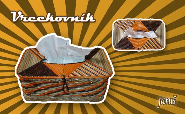 Vreckovník, Papierové pletenie Vreckovník, Papierové pletenie, JARUŠ, 1
