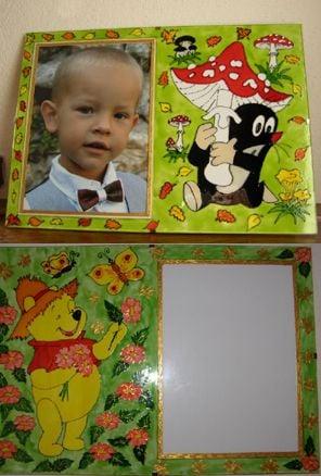 Fotorámiky, Na skle maľované, MARTINA D., 1