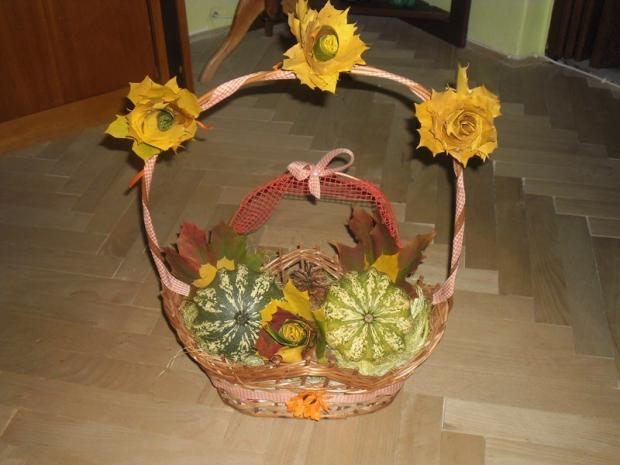 Jesenný košík, Aranžovanie, 3WeWerka3, 1