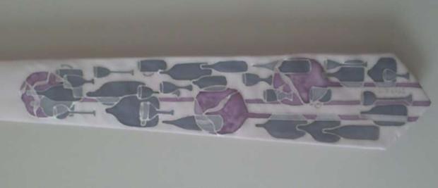 čaše, Maľovaný textil čaše, Maľovaný textil, airamti, 1