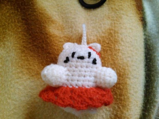 hello kitty, Háčkovanie, bobino, 1