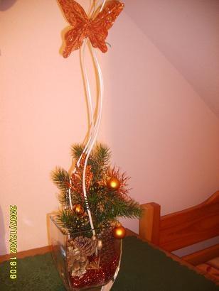 Vianočné aranžmá v skle 2007, ornela791, 1