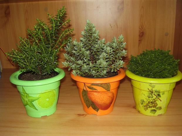 tri tégliky, Servítková technika, lubica, 1