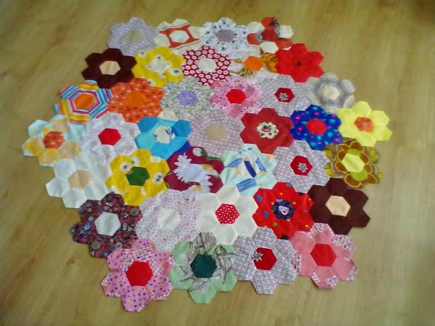 babičkina zahrada , Patchwork babičkina zahrada , Patchwork, mm.ella, 1