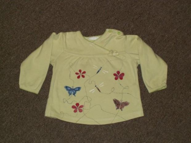 Veselé tričko pre dievčatko, Maľovaný textil, indijanka, 1