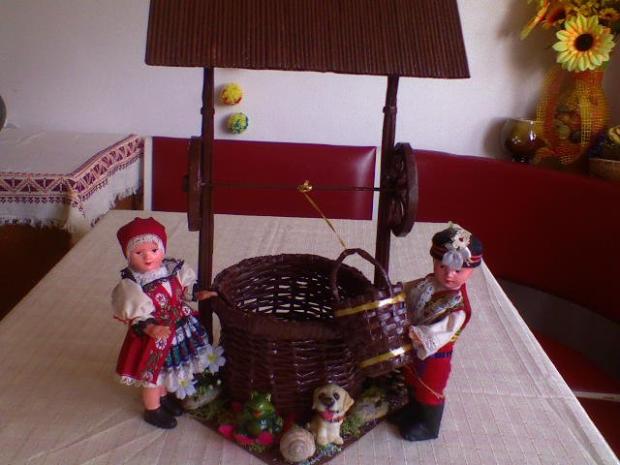 velkonočná oblievačka, Papierové pletenie, letoanka, 1