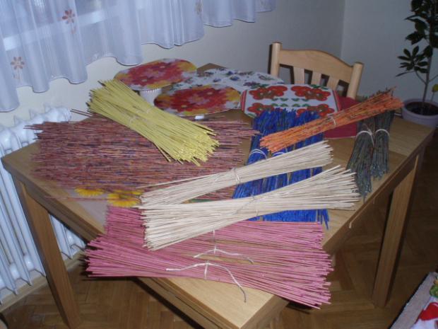 pripravy na pletenie :), Papierové pletenie, svetluska13, 1