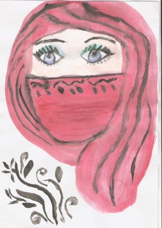 arabka, Maľovanie arabka, Maľovanie, emily23, 1