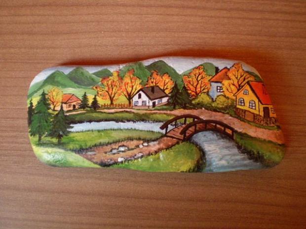 Malba na kamienky, Servítková technika, Skorpionsart, 1