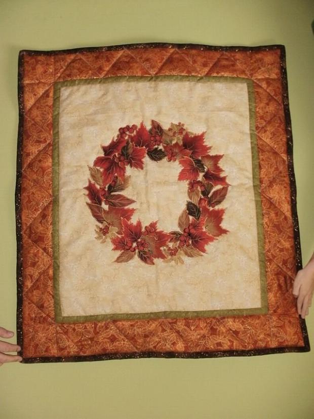 quilt na stenu, Patchwork quilt na stenu, Patchwork, Katulka, 1